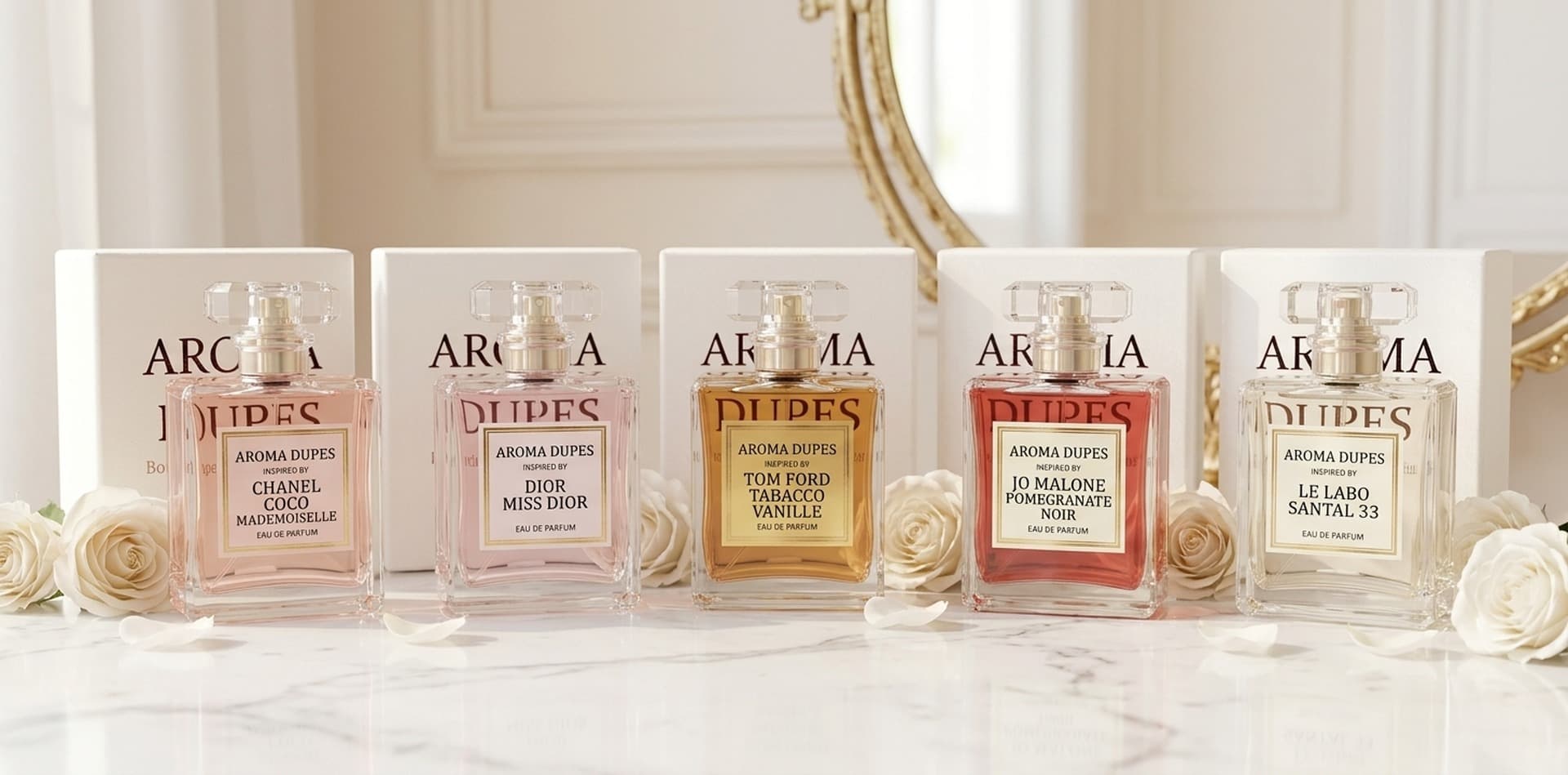 קולקציית בשמים יוקרתיים - AROMA DUPES